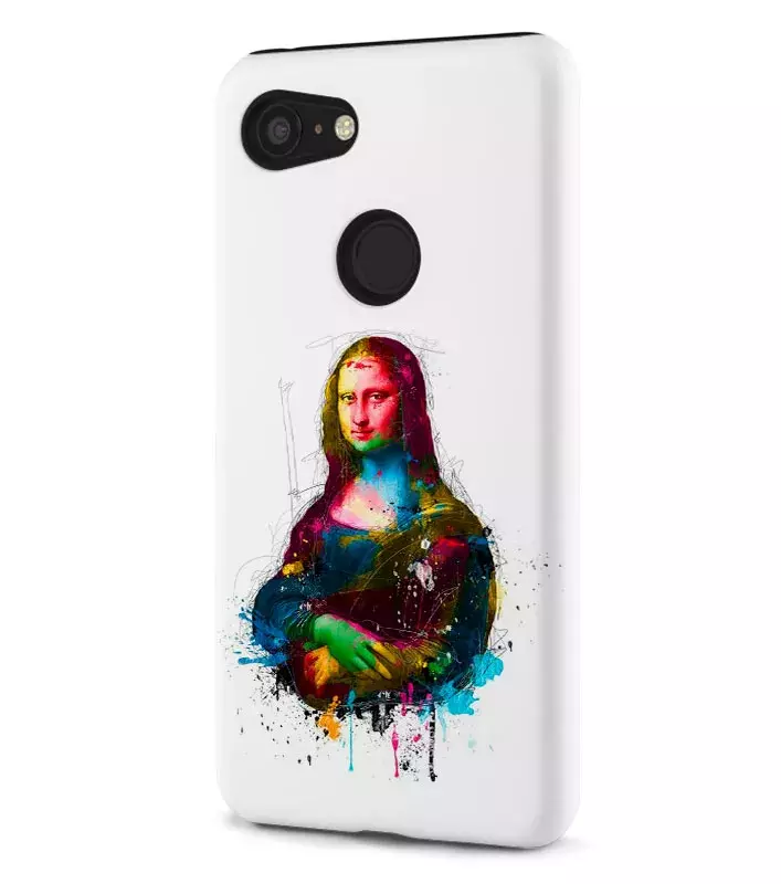 Google Pixel 3 XL гибридный противоударный чехол LoooK с картинкой - Мона Лиза