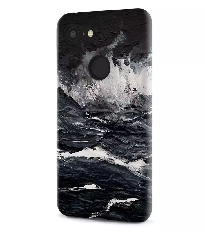 Google Pixel 3A XL гибридный противоударный чехол LoooK с картинкой - Шторм