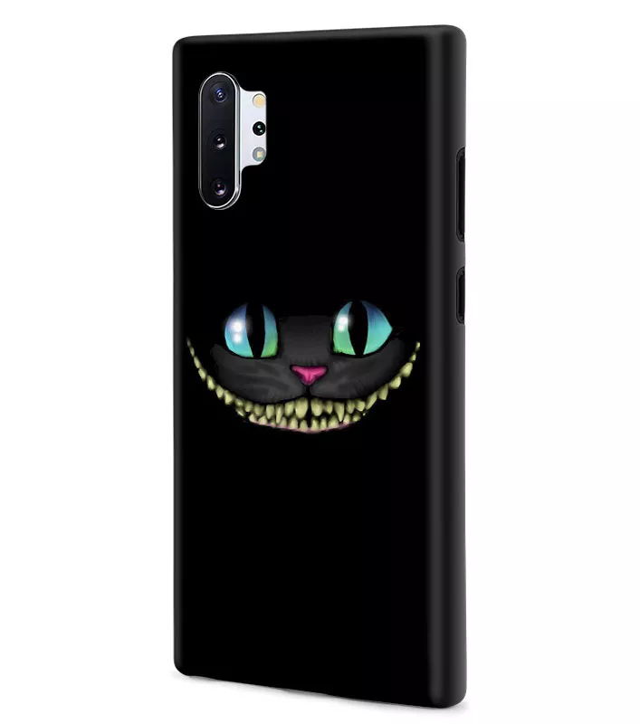 Samsung Note 10 Plus гибридный противоударный чехол LoooK с картинкой - Чеширский кот