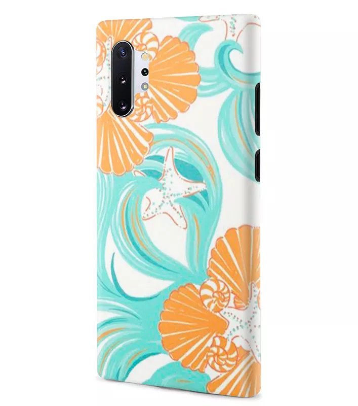 Samsung Note 10 Plus гибридный противоударный чехол LoooK с картинкой - Морская красота