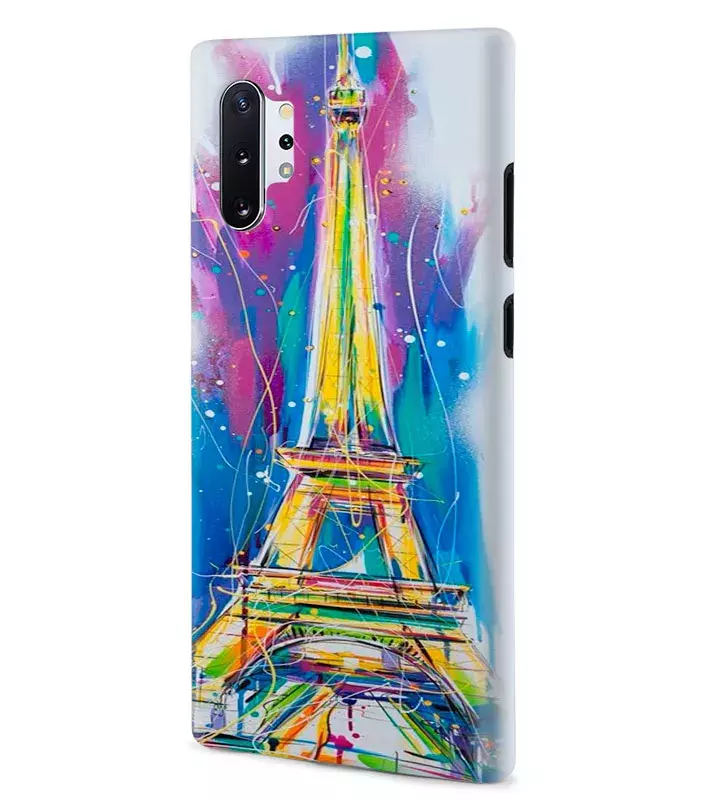 Samsung Note 10 Plus гибридный противоударный чехол LoooK с картинкой - Отдых в Париже