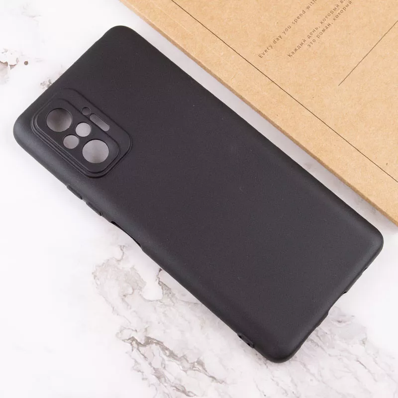 Чехол TPU Epik Black Full Camera для Xiaomi Redmi Note 10 Pro / 10 Pro Max, Черный