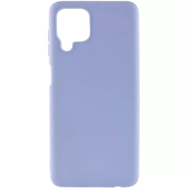 Силиконовый чехол Candy для Samsung Galaxy M32, Голубой / Lilac Blue