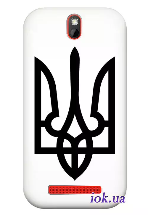 Чехол для HTC One ST - Тризуб Украины