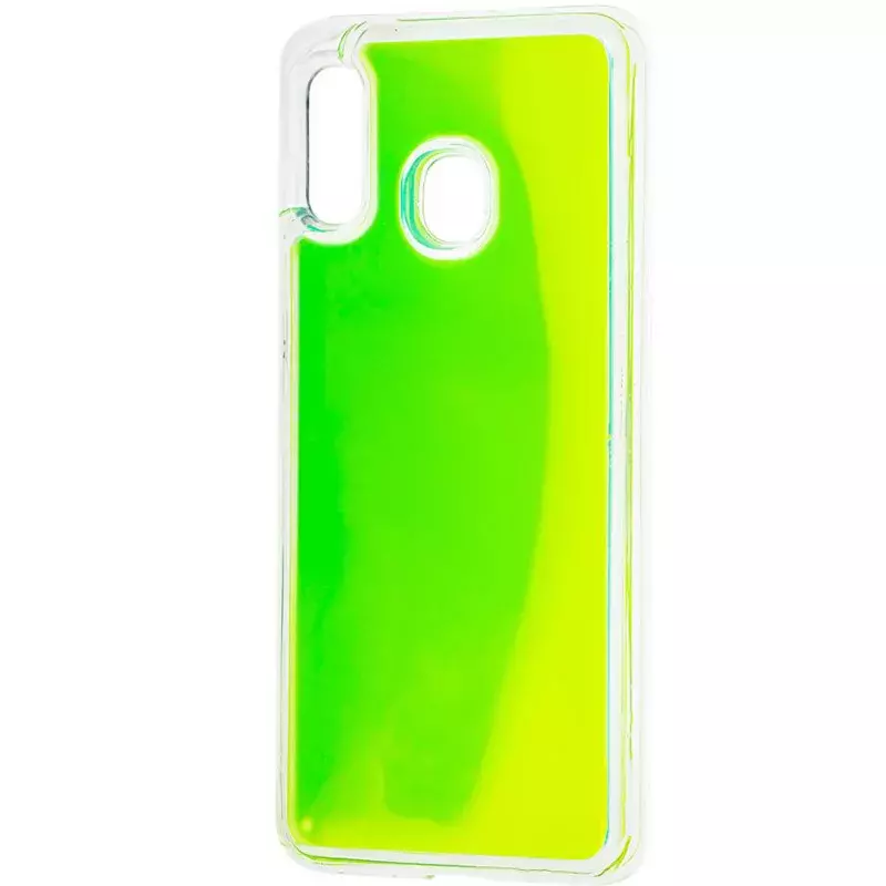 Неоновый чехол Neon Sand glow in the dark для Xiaomi Redmi 7, Зеленый