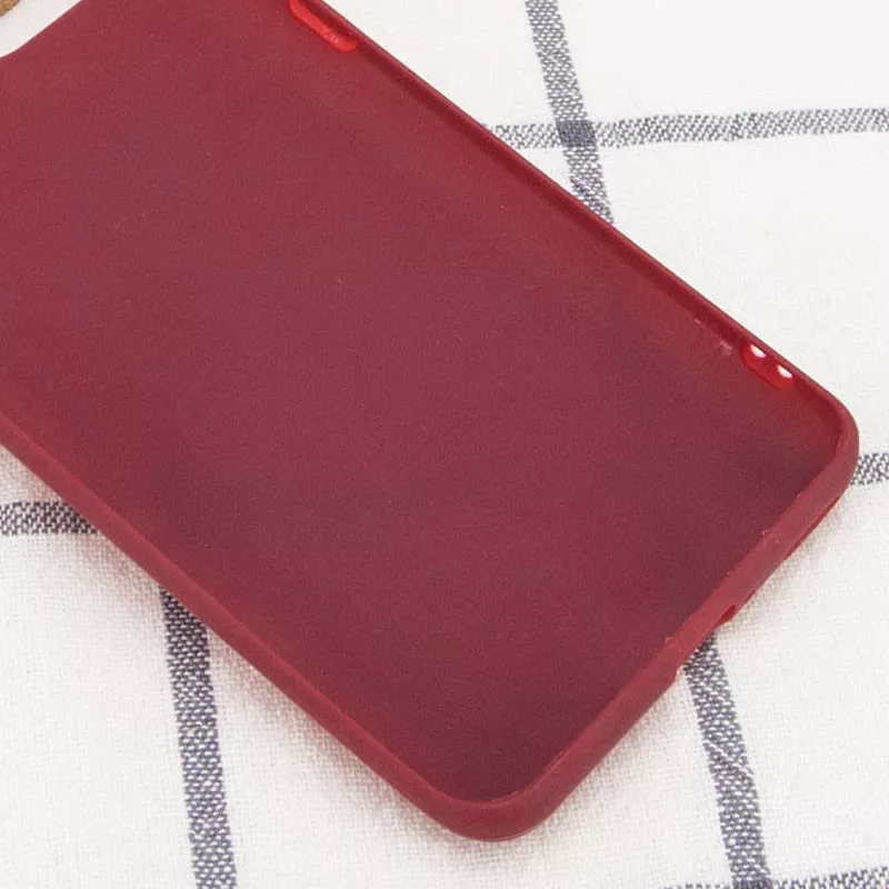 Силиконовый чехол Candy для Oppo A74 4G / F19, Бордовый