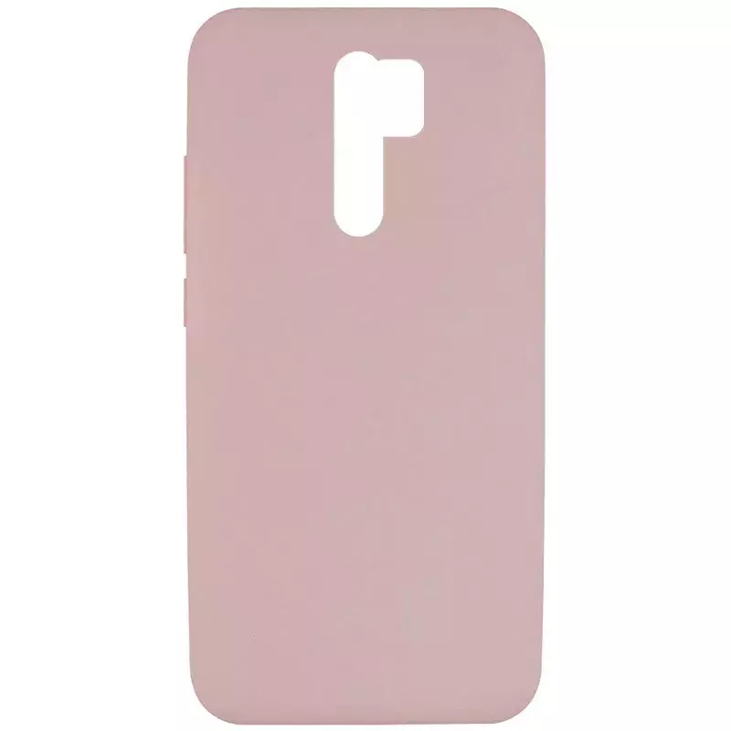 Чехол Silicone Cover Full without Logo (A) для Xiaomi Redmi 9, Розовый / Pink Sand