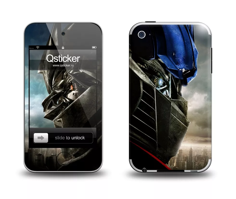 Наклейка на iPod Touch 4 - Transformers