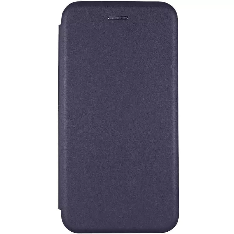 Кожаный чехол (книжка) Classy для Samsung Galaxy A22 4G / M32, Темно-синий