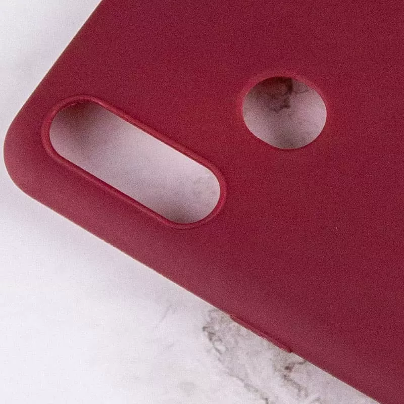 Силиконовый чехол Candy для Oppo A31 / A8, Бордовый