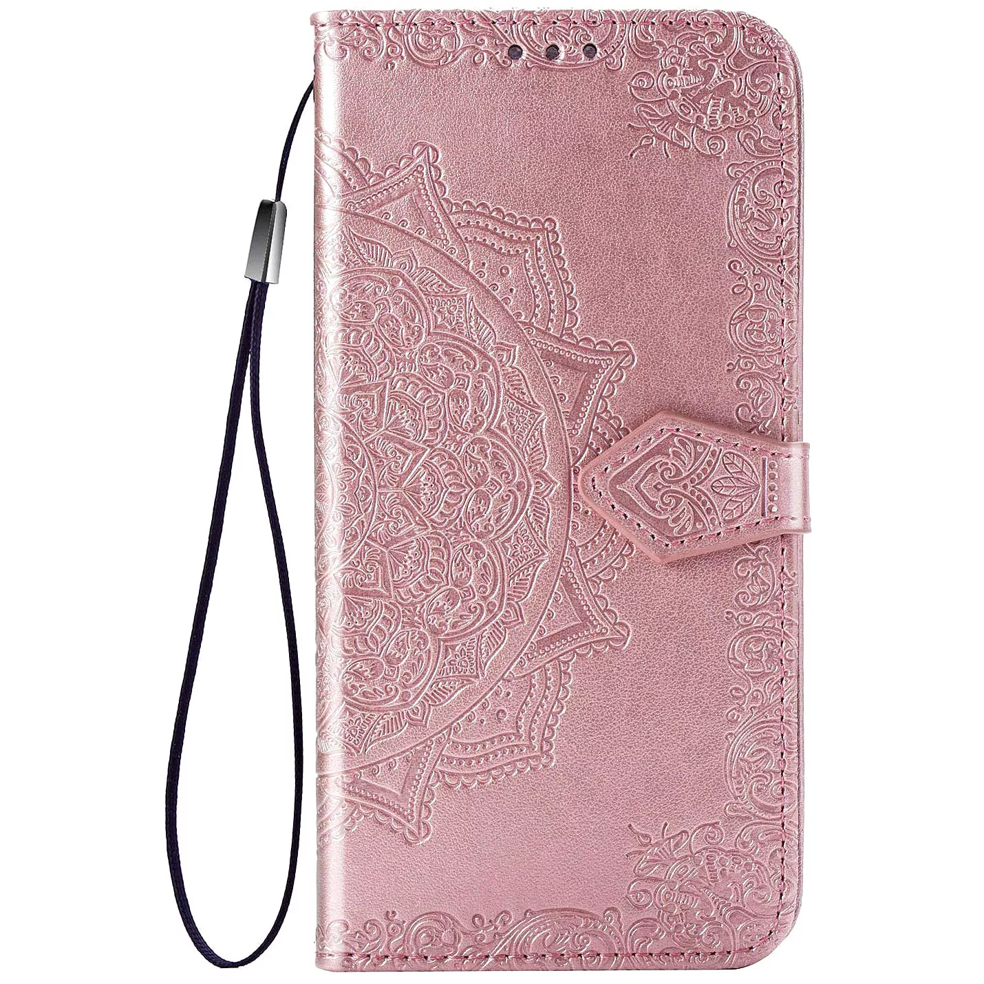 Кожаный чехол (книжка) Art Case с визитницей для Xiaomi Redmi Note 5 Pro / Note 5 (DC), Розовый