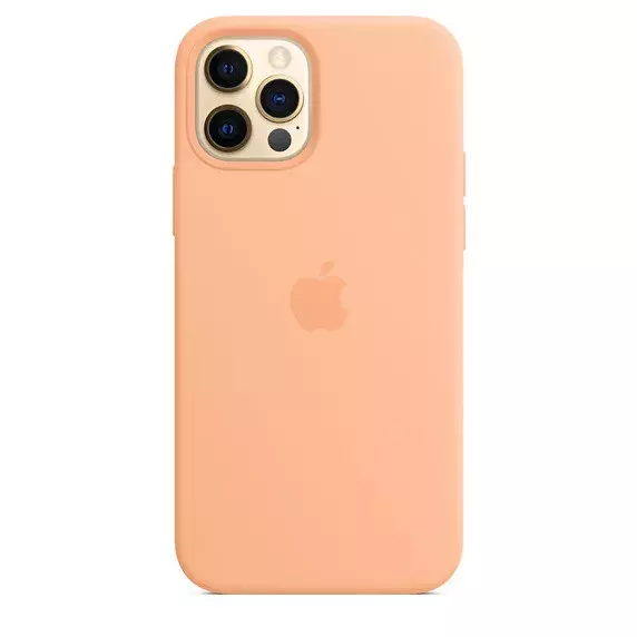 Чехол Silicone Case Full Protective (AA) для Apple iPhone 13 Pro Max (6.7"), Оранжевый / Cantaloupe