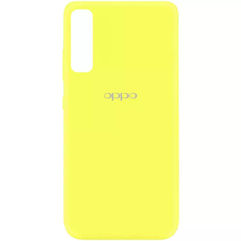 Уценка Чехол Silicone Cover My Color Full Protective (A) для Oppo Reno 3 Pro, Дефект упаковки / Желтый / Flash