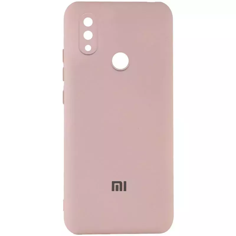 Чехол Silicone Cover My Color Full Camera (A) для Xiaomi Redmi Note 7 / Note 7 Pro / Note 7s, Розовый / Pink Sand
