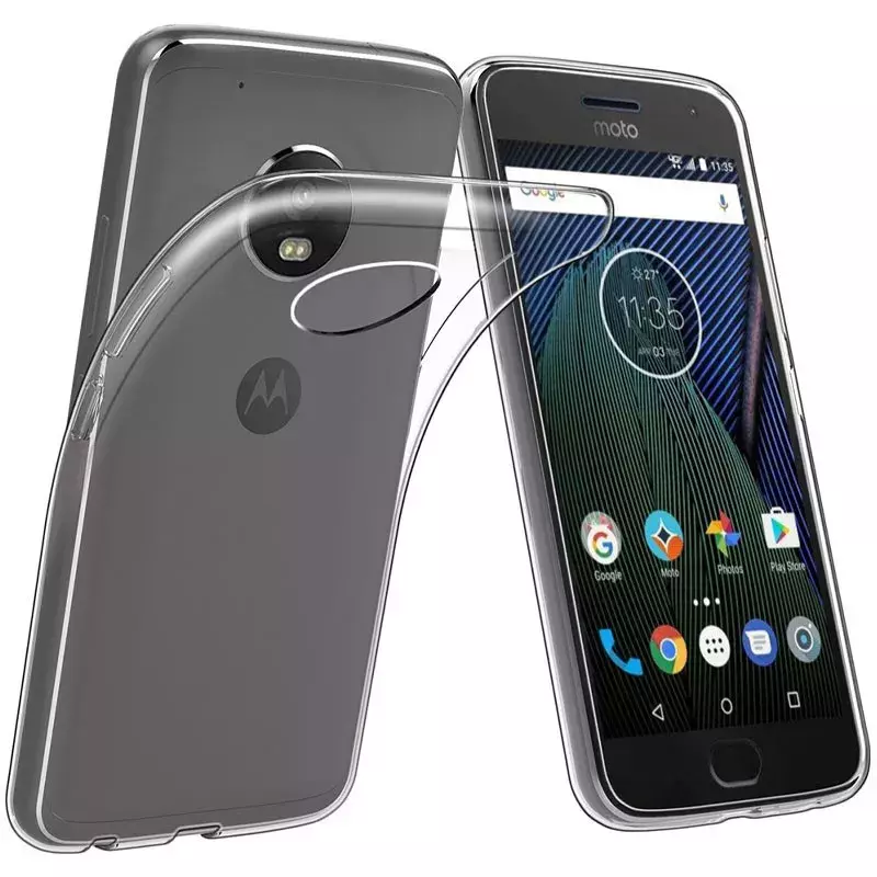 TPU чехол Epic Transparent 1,0mm для Motorola Moto G6 Plus, Бесцветный (прозрачный)