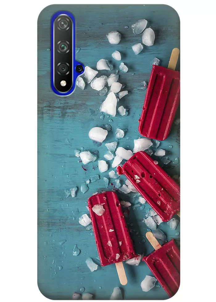 Чехол для Huawei Nova 5T - Ягодное мороженное