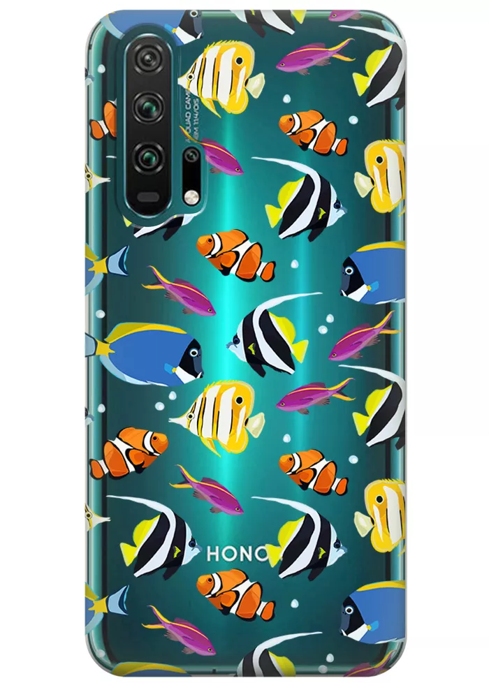 Чехол для Huawei Honor 20 Pro - Bright fish