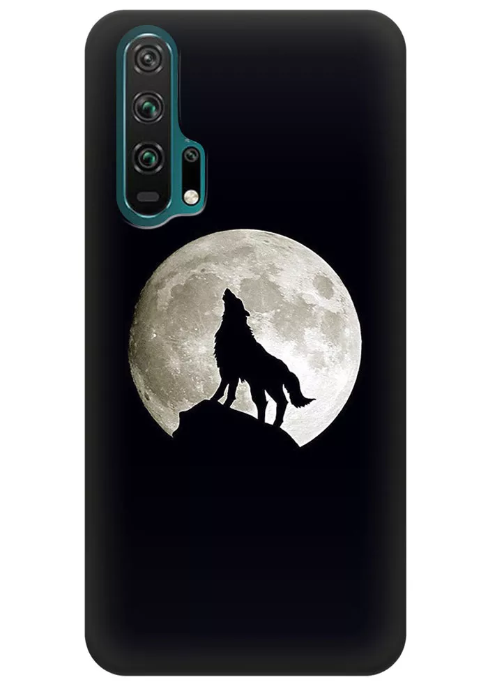 Чехол для Huawei Honor 20 Pro - Воющий волк