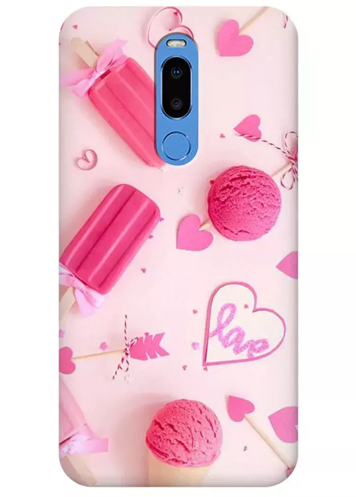 Чехол для Meizu M8 Note - Pink