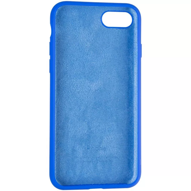 Original Full Soft Case for iPhone 7/8/SE Sapphire Blue