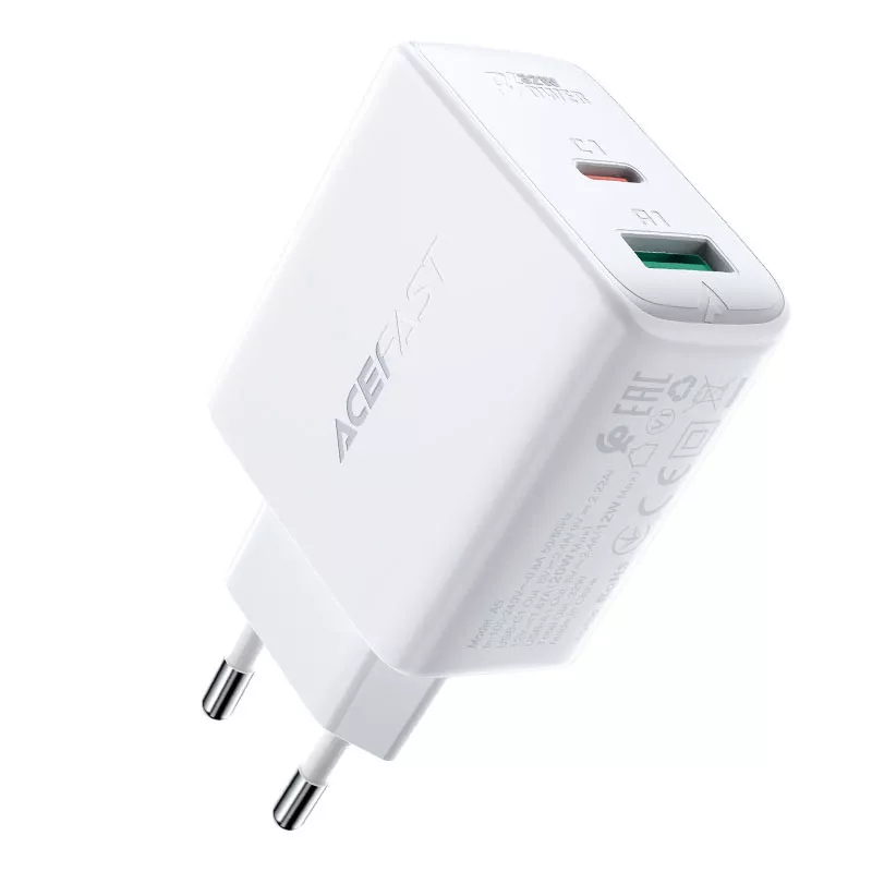 СЗУ Acefast A5 PD32W+QC3.0 (1USB-A/1C)