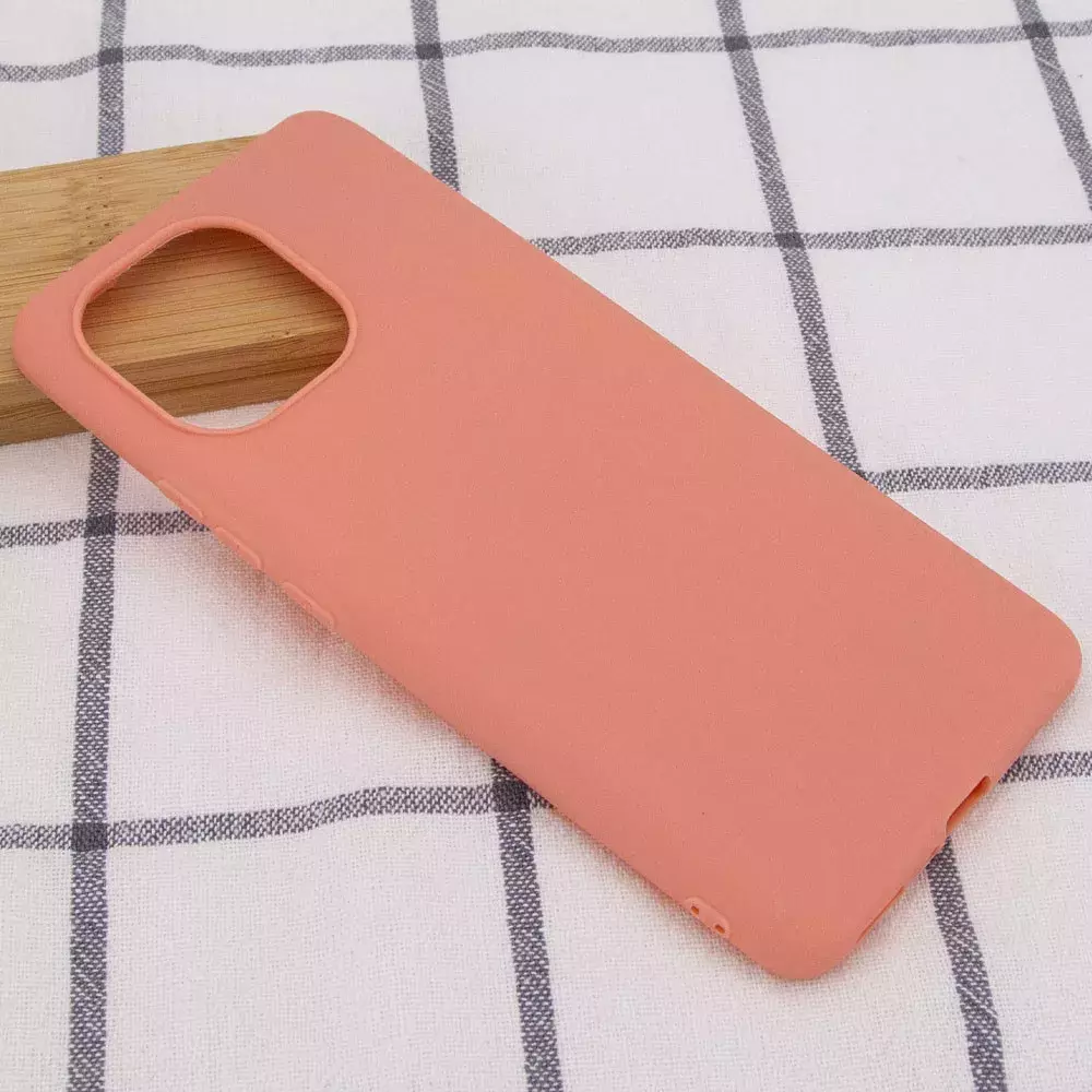 Силиконовый чехол Candy для Xiaomi Mi 11, Rose Gold