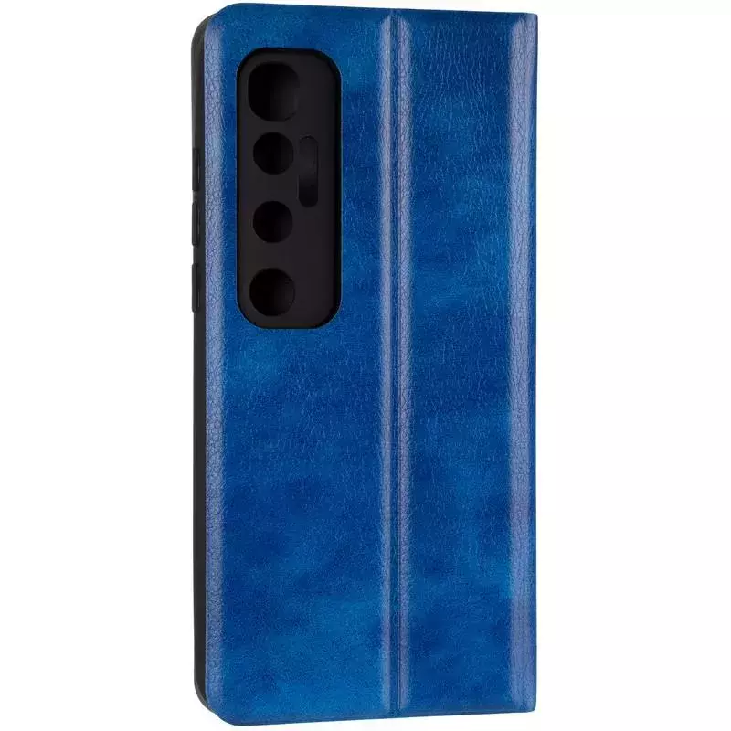 Book Cover Leather Gelius New for Xiaomi Mi 10 Ultra Blue