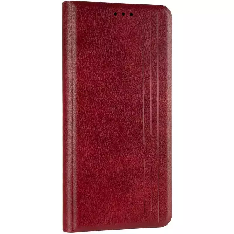 Book Cover Leather Gelius New for Xiaomi Mi 10 Ultra Red