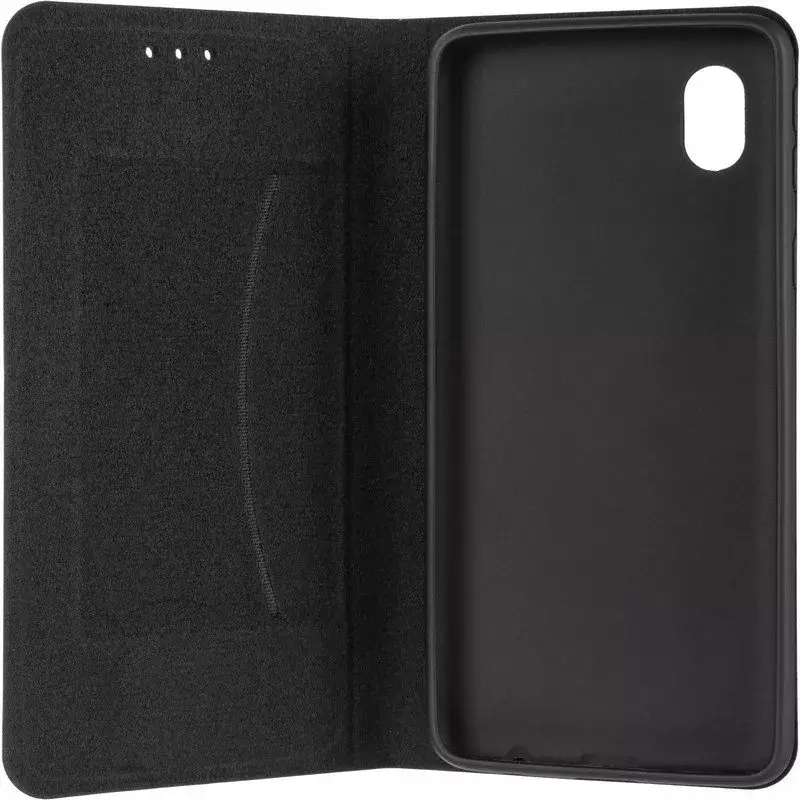 Book Cover Leather Gelius New for Samsung A013 (A01 Core) Black
