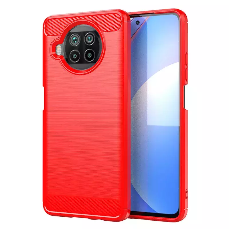 TPU чехол Slim Series для Xiaomi Mi 10T Lite / Redmi Note 9 Pro 5G, Красный