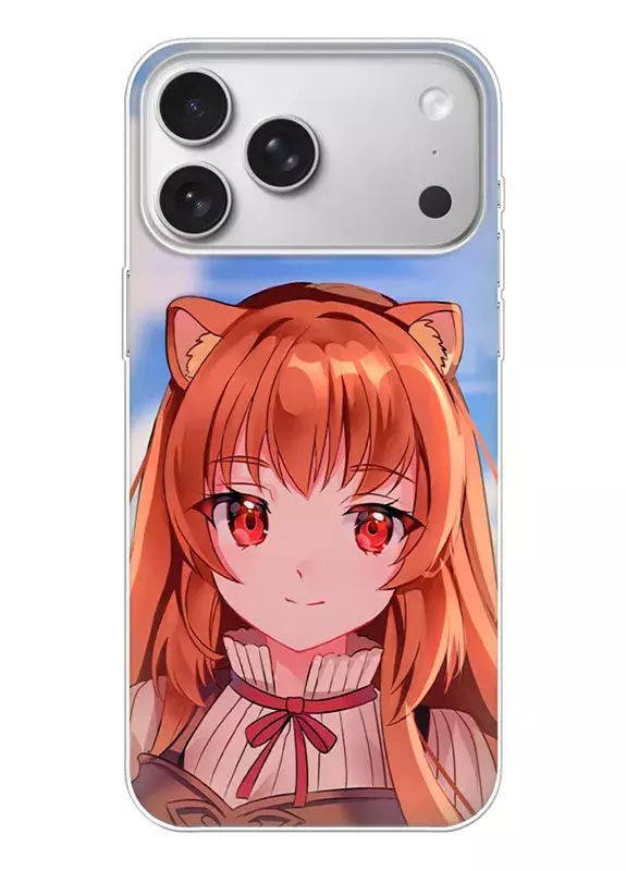 Apple iPhone 17 Pro Max чехол - Восхождение Героя Щита The Rising of the Shield Hero чудесное лицо Рафталии