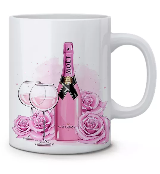 Кружка - Розовое шампанское