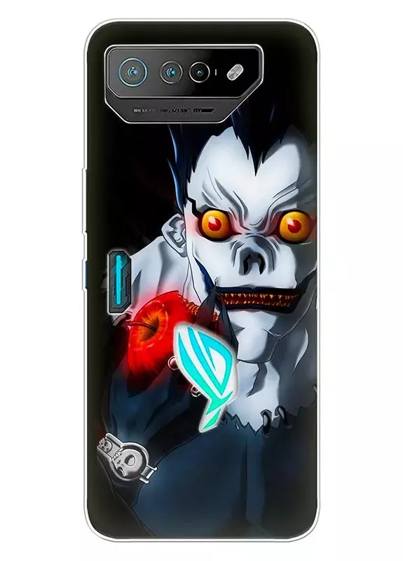Asus ROG Phone 7 чехол из силикона с аниме принтом - Бог смерти Рюк