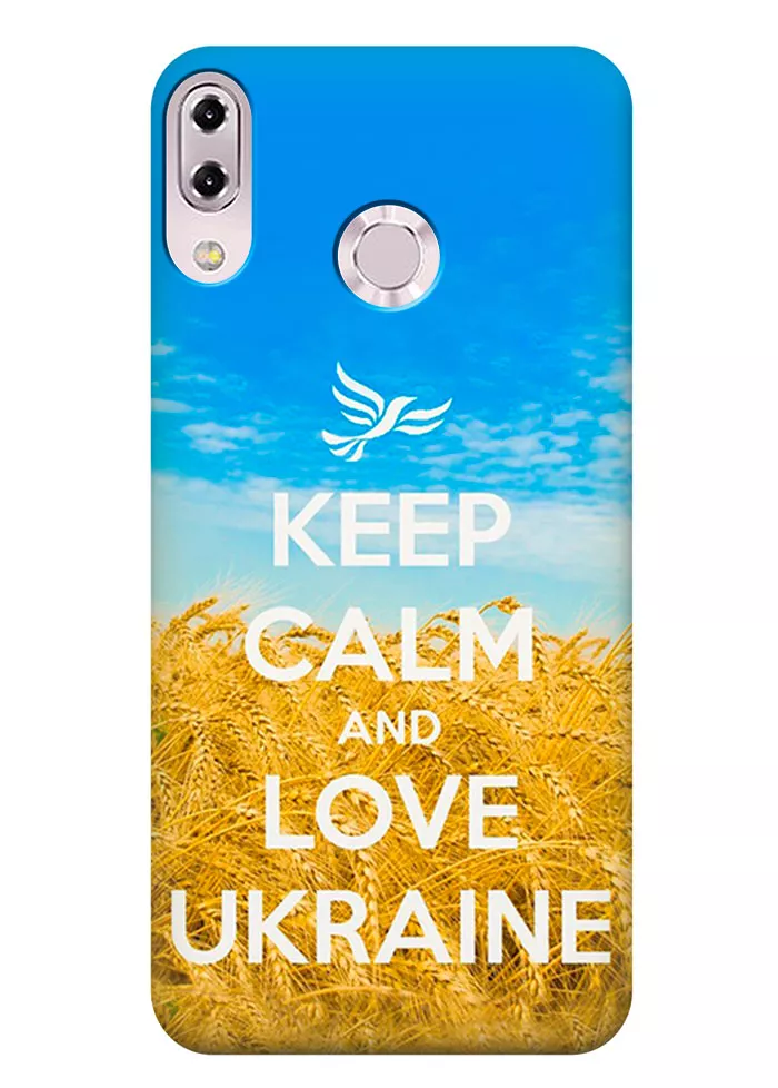 Чехол для ZenFone 5 ZE620KL - Love Ukraine
