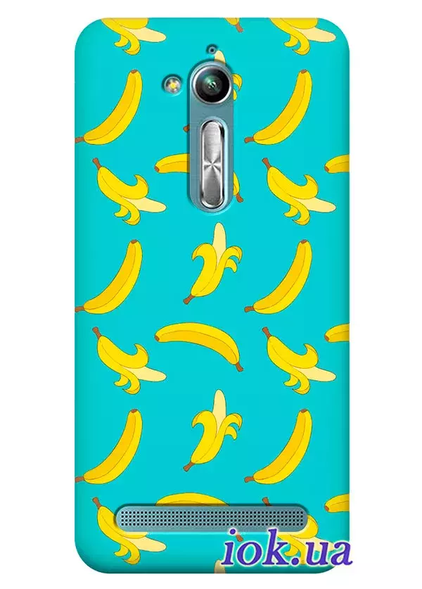 Чехол для Asus Zenfone Go ZB500KL - Бананы
