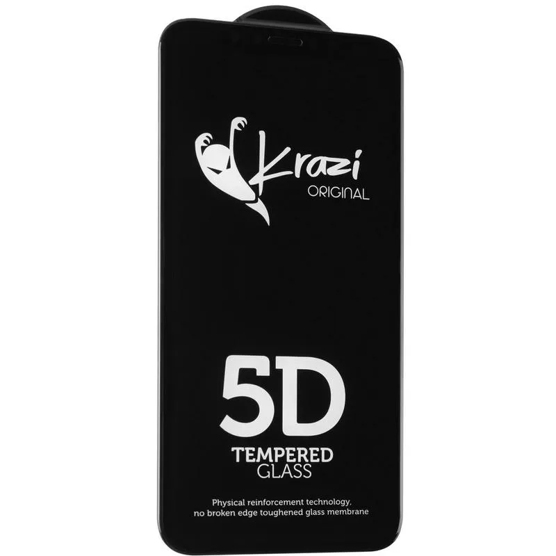 Защитное стекло Krazi 5D for iPhone X/XS Black