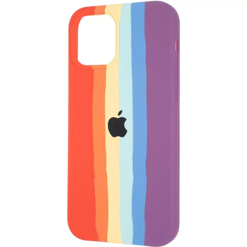 Чехол Colorfull Soft Case для iPhone 12/12 Pro Rainbow