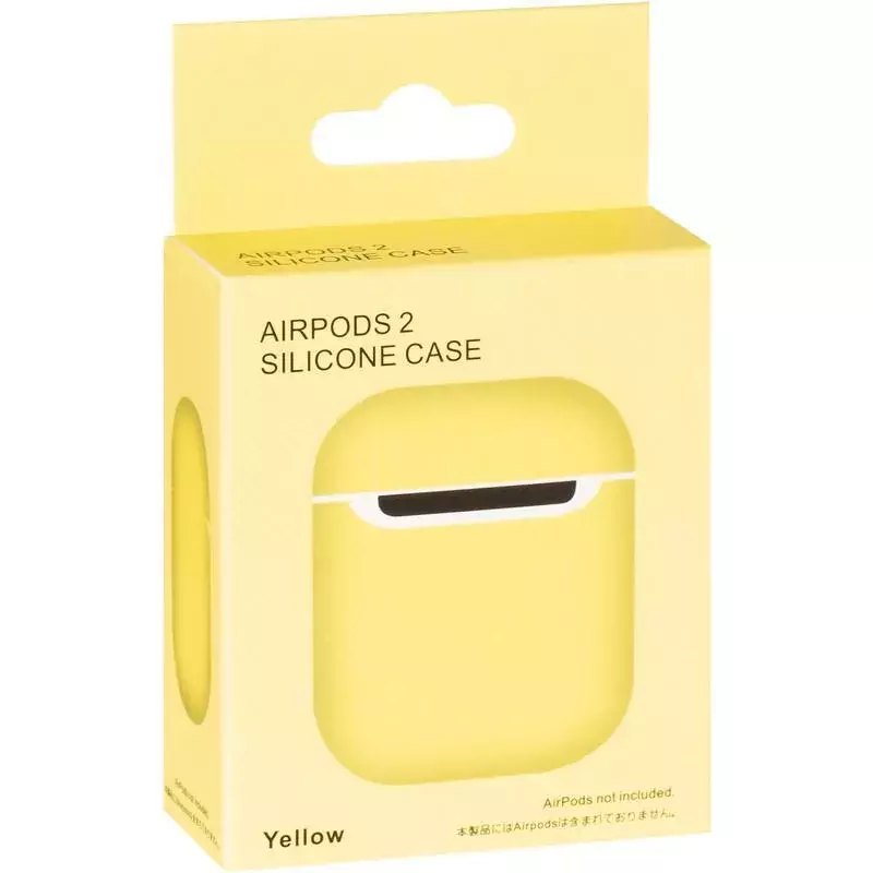 Чехол Silicon Case для AirPods Yellow