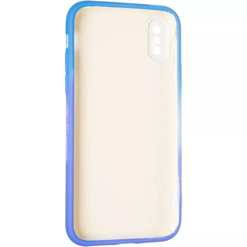 Чехол Watercolor Case для iPhone X Blue