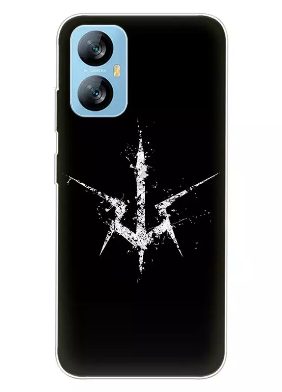 Чехол для Блеквью А52 из силикона - Code Geass лого,Lelouch of the Rebellion