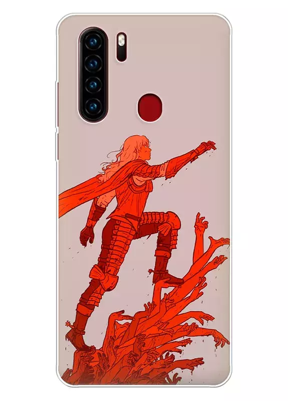 Blackview A80 Plus чехол - Берсерк Бэрусэруку Berserk Beruseruku Гриффит идет к вершине по рукам 