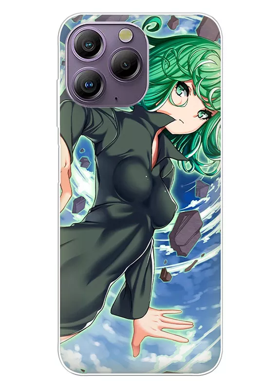 Blackview A96 чехол - Ванпанчмен Человек одного удара One Punch-Man Wanpanman магическая атака Тацумаки