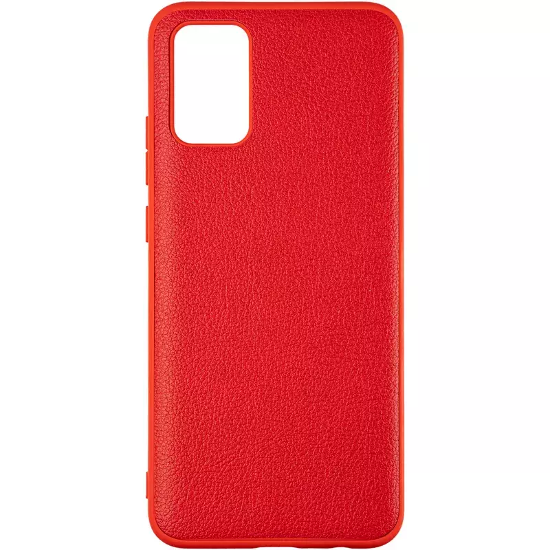 Leather Case for Samsung A125 (A12)/M127 (M12) Red