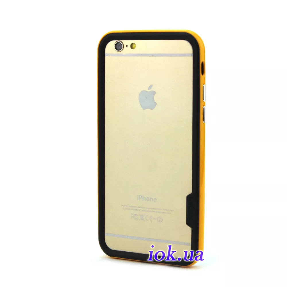 Бампер для iPhone 6 - SGP Neo Hybrid EX. желтый