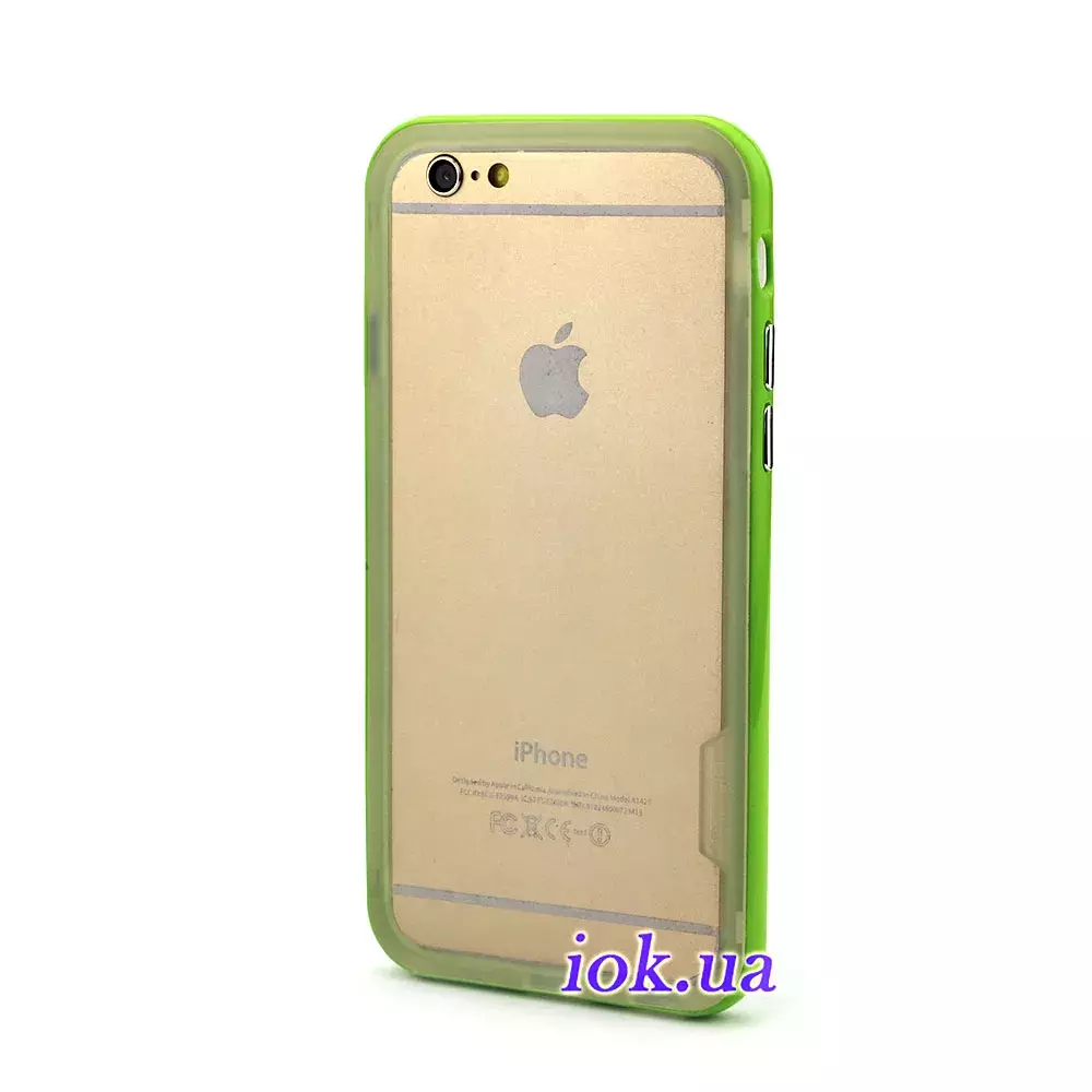 Бампер для iPhone 6 - SGP Neo Hybrid EX. зеленый