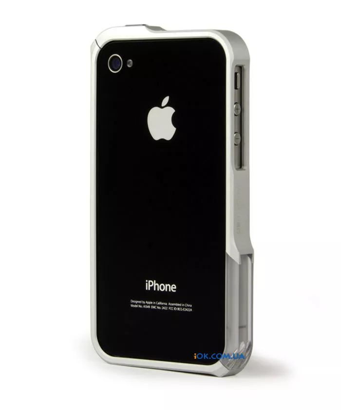 Алюминиевый бампер Vapor Pro для iPhone 4/4S, Металлик