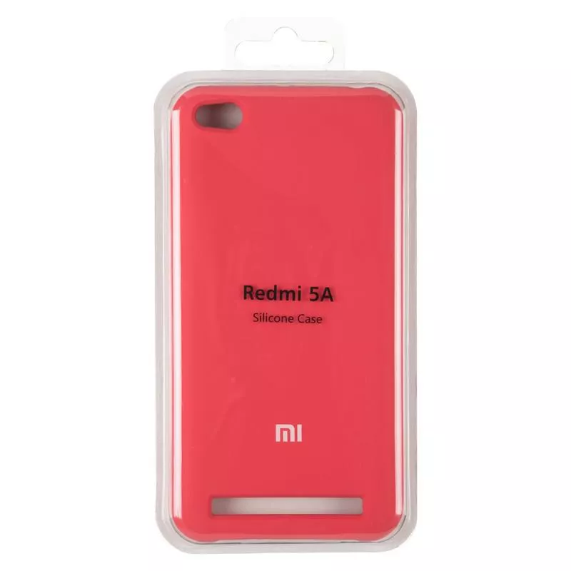 Original Soft Case Xiaomi Redmi 5a Rose Red (25)