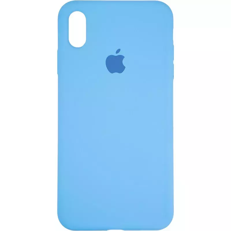 Чехол Original Full Soft Case для iPhone XS Max Marine Blue