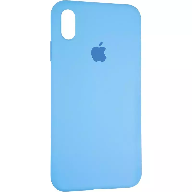 Чехол Original Full Soft Case для iPhone XS Max Marine Blue