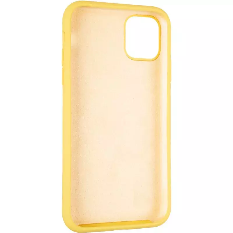 Чехол Original Full Soft Case для iPhone 11 (without logo) Canary Yellow